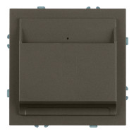 Выключатель карточный Stekker Эмили RSW40-5114-09 антрацит, soft touch 50701