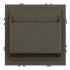 Выключатель карточный Stekker Эмили RSW40-5114-09 антрацит, soft touch 50701