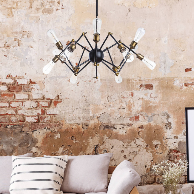 Подвесная люстра Divinare Formica 3037/03 SP-12 Подвесная люстра Divinare Formica 3037/03 SP-12