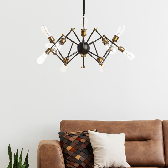 Подвесная люстра Divinare Formica 3037/03 SP-12 Подвесная люстра Divinare Formica 3037/03 SP-12