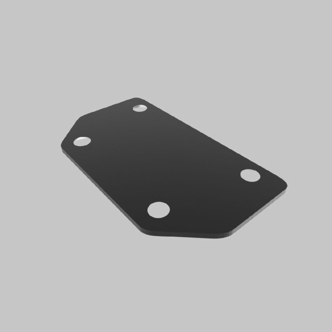 Комплект торцевых заглушек (2 шт.) IMEX Ut25 IL.0007.7203-BK Комплект торцевых заглушек (2 шт.) IMEX Ut25 IL.0007.7203-BK