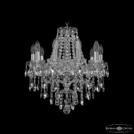 Подвесная люстра Bohemia Ivele Crystal 1415/10/165 Ni Подвесная люстра Bohemia Ivele Crystal 1415/10/165 Ni