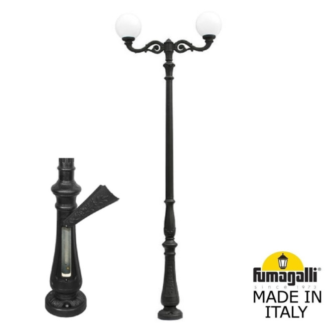 Парковый фонарь Fumagalli Globe G30.205.M20.AYF1R Парковый фонарь Fumagalli Globe G30.205.M20.AYF1R