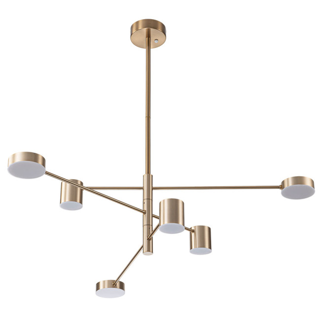 Люстра на штанге Arte Lamp Stanley A2476PL-40PB Люстра на штанге Arte Lamp Stanley A2476PL-40PB