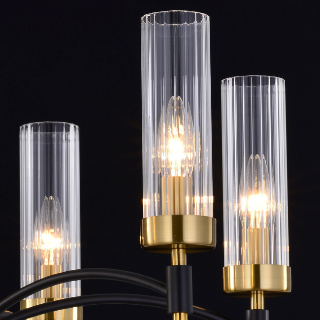 Люстра на штанге Illumico IL5177-6PLS-29 BRASS TUBO Люстра на штанге Illumico IL5177-6PLS-29 BRASS TUBO