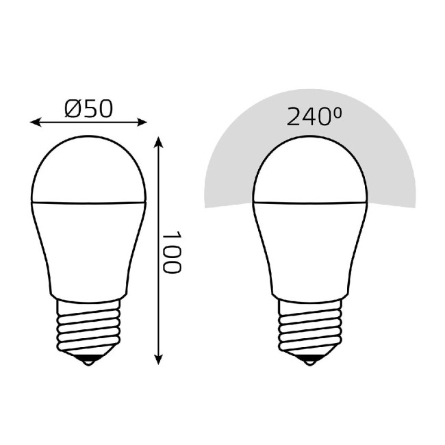 Лампа светодиодная Gauss Basic E27 13W 3000K 10502132 Лампа светодиодная Gauss Basic E27 13W 3000K 10502132