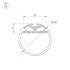 Профиль Arlight ROUND-D30-2000 ANOD 023860 Профиль Arlight ROUND-D30-2000 ANOD 023860