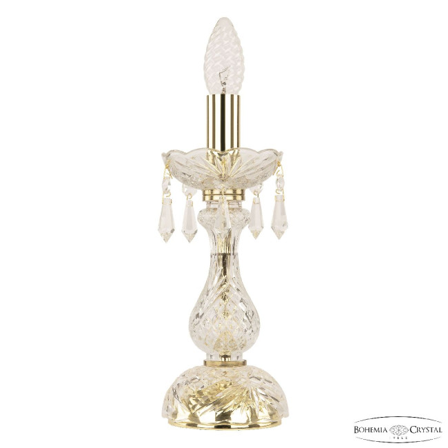 Настольная лампа Bohemia Ivele Crystal 104L/1-27 G Настольная лампа Bohemia Ivele Crystal 104L/1-27 G