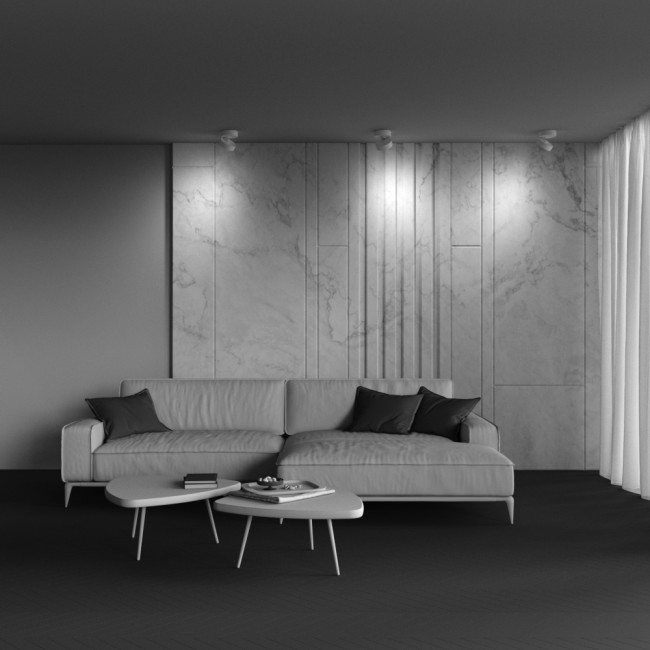 Накладной спот Maytoni Onda C024CL-18W3K-W-1