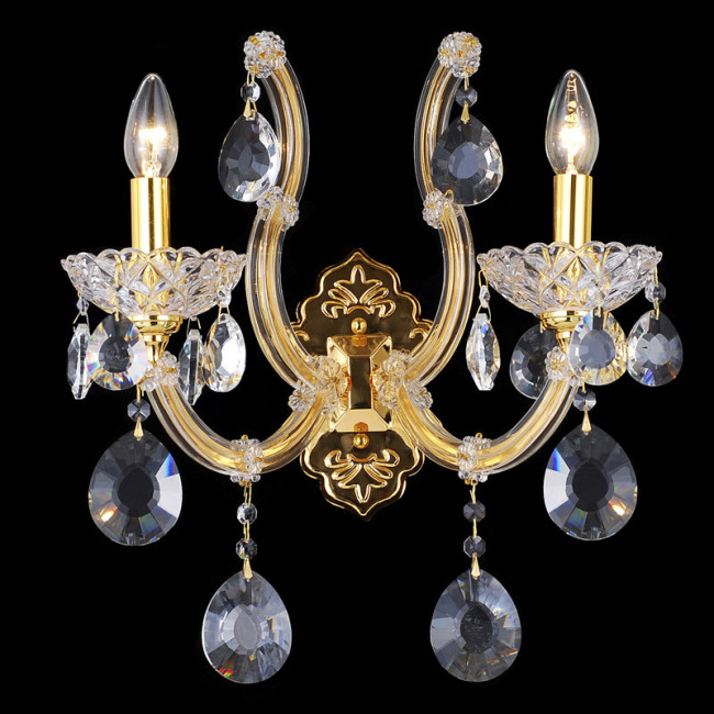 Бра Natali Kovaltseva Milano 10651/2W GOLD, CLEAR Бра Natali Kovaltseva Milano 10651/2W GOLD, CLEAR