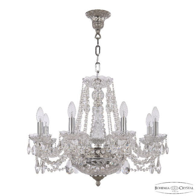 Подвесная люстра Bohemia Ivele Crystal 1451/8/160/250 Ni