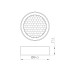 Фильтр сетчатый с посадочным кольцом Arlight LGD-HONEYCOMB-RING-R85 (WH) 046765 Фильтр сетчатый с посадочным кольцом Arlight LGD-HONEYCOMB-RING-R85 (WH) 046765