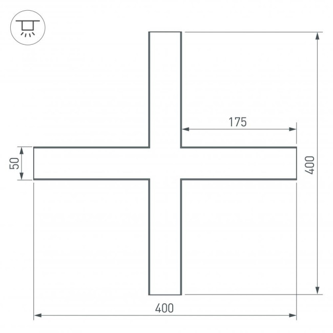 Соединитель профиля Arlight SL-LINE 030118