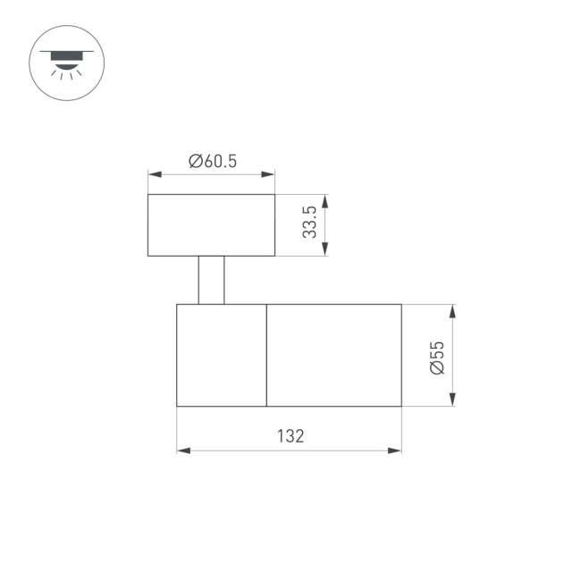 Спот Arlight SP-ARTEMIS-SURFACE-FLAP-R55-12W Warm2700 (BK, 8-80 deg, 230V) (IP20 Металл) 062105 Спот Arlight SP-ARTEMIS-SURFACE-FLAP-R55-12W Warm2700 (BK, 8-80 deg, 230V) (IP20 Металл) 062105
