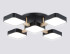 Потолочная люстра Ambrella Light Linetech Comfort FL4883 Потолочная люстра Ambrella Light Linetech Comfort FL4883