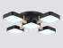 Потолочная люстра Ambrella Light Linetech Comfort FL4883 Потолочная люстра Ambrella Light Linetech Comfort FL4883