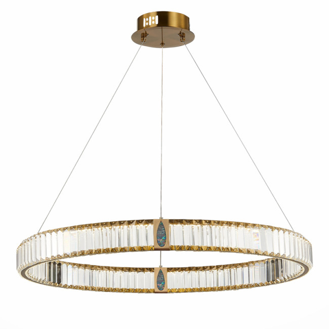 Подвесная люстра Delight Collection D8016P/R/D800 gold/clear Подвесная люстра Delight Collection D8016P/R/D800 gold/clear