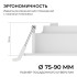Встраиваемая светодиодная панель Apeyron 3 ССT 06-160