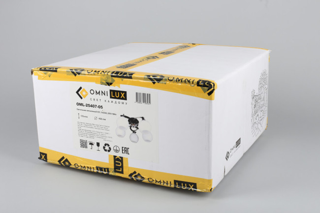 Потолочная люстра Omnilux Caldiero OML-25407-05 Потолочная люстра Omnilux Caldiero OML-25407-05