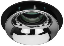 Встраиваемый светильник Эра KL103 BK/CH Б0056355 Встраиваемый светильник Эра KL103 BK/CH Б0056355