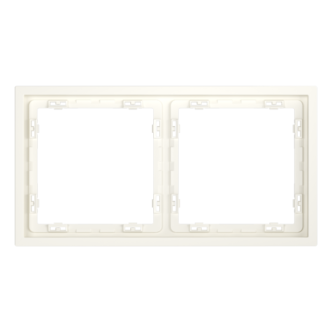 Рамка пластиковая Voltum S70 на 2 пост, (хлопок) VLS100213 Рамка пластиковая Voltum S70 на 2 пост, (хлопок) VLS100213