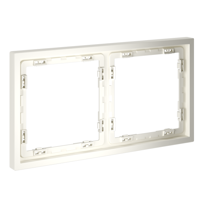 Рамка пластиковая Voltum S70 на 2 пост, (хлопок) VLS100213 Рамка пластиковая Voltum S70 на 2 пост, (хлопок) VLS100213