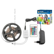 Светодиодная лента Volpe 5,4W/m 30LED/m 5050SMD RGB 3M ULS-Q211 5050-30LED/m-IP20-3M-RGB RRP24C24 10775 Светодиодная лента Volpe 5,4W/m 30LED/m 5050SMD RGB 3M ULS-Q211 5050-30LED/m-IP20-3M-RGB RRP24C24 10775
