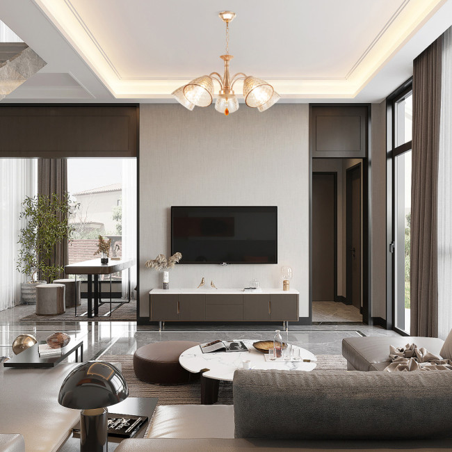 Подвесная люстра Arte Milano Amalfi 335156/5 FGD Подвесная люстра Arte Milano Amalfi 335156/5 FGD