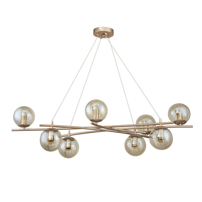 Подвесная люстра Escada Balance 1119/8S Gold Подвесная люстра Escada Balance 1119/8S Gold