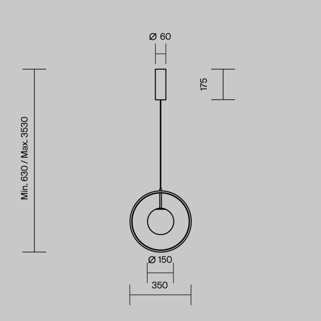 Подвесной светильник Maytoni Paparazzi MOD407PL-L12G3K1 Подвесной светильник Maytoni Paparazzi MOD407PL-L12G3K1