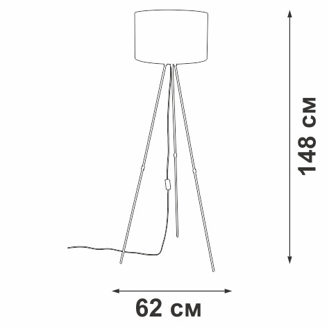 Торшер Vitaluce V2957-0/1P Торшер Vitaluce V2957-0/1P