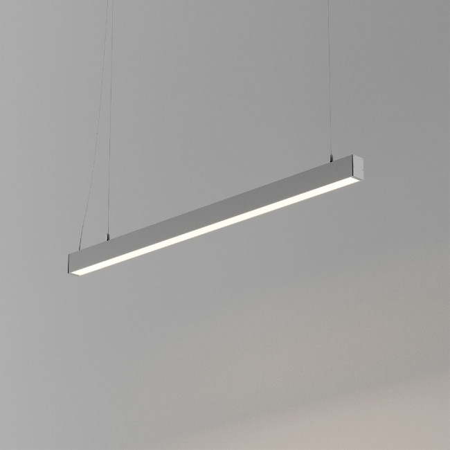 Линейный подвесной светильник Arlight SP-LINE-HANG-4970-L970-41W Day4000 (RAL9006, 120 deg, 230V) 049577 Линейный подвесной светильник Arlight SP-LINE-HANG-4970-L970-41W Day4000 (RAL9006, 120 deg, 230V) 049577