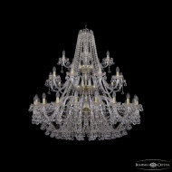Подвесная люстра Bohemia Ivele Crystal 1409/20+10+5/460/3d G