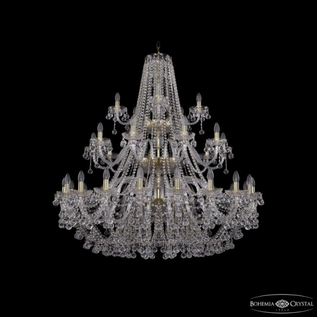 Подвесная люстра Bohemia Ivele Crystal 1409/20+10+5/460/3d G