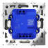 Проходной переключатель одноклавишный с подсветкой Voltum S70 VLS010407 (графит)