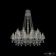 Подвесная люстра Bohemia Ivele Crystal 1411/20+10/400/h-130 G
