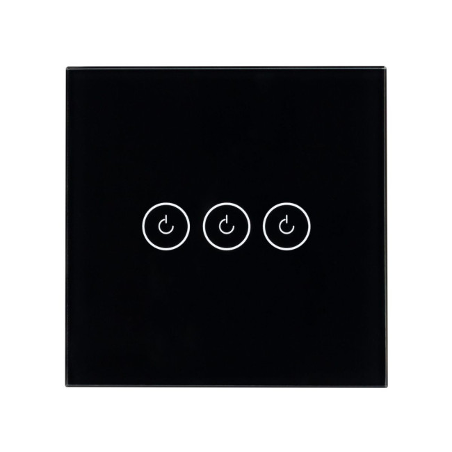 Выключатель сенсорный Arlight SWT-OMALI-S03-ZB-BK (250V, 10A, Zigbee) 050046 Выключатель сенсорный Arlight SWT-OMALI-S03-ZB-BK (250V, 10A, Zigbee) 050046