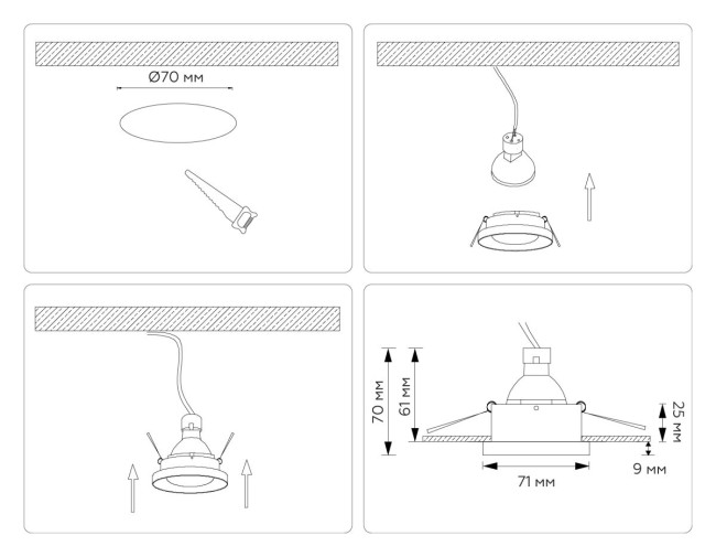 Встраиваемый светильник Ambrella Light Techno spot Technic base TN102803 Встраиваемый светильник Ambrella Light Techno spot Technic base TN102803