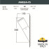 Уличный настенный светильник Fumagalli AMELIA-FS DR2.571.000.WYE27 Уличный настенный светильник Fumagalli AMELIA-FS DR2.571.000.WYE27