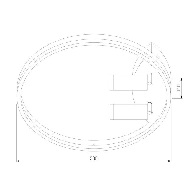 Потолочная люстра Eurosvet Luminari 90247/3 черный/золото Smart