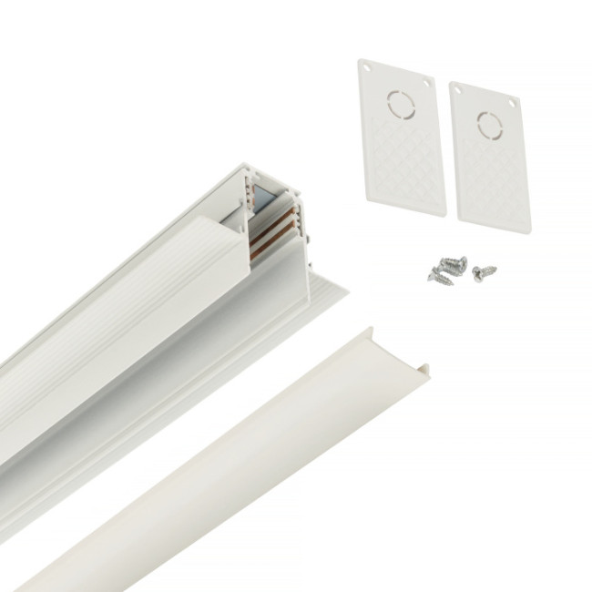 Шинопровод магнитный встраиваемый Myfar Busbar for MagLine 23 MT0202-2W Шинопровод магнитный встраиваемый Myfar Busbar for MagLine 23 MT0202-2W