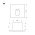 Светильник для ступеней Arlight LT-TIE-S100-3W Warm3000 (RD, 45x70 deg, 230V) (IP65 Бетон) 051051 Светильник для ступеней Arlight LT-TIE-S100-3W Warm3000 (RD, 45x70 deg, 230V) (IP65 Бетон) 051051