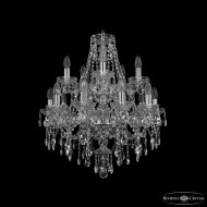 Подвесная люстра Bohemia Ivele Crystal 1415/10+5/200/2d Ni Подвесная люстра Bohemia Ivele Crystal 1415/10+5/200/2d Ni