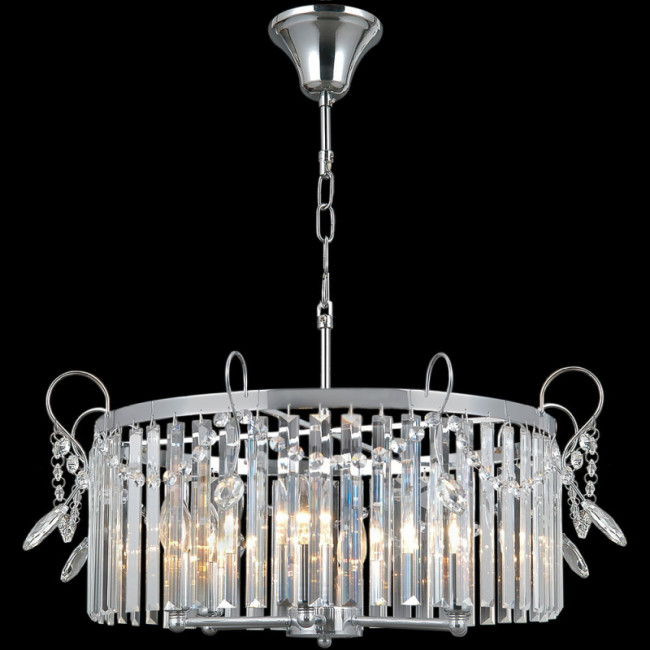 Подвесная люстра Illumico IL3530-6PSQ-39 CR Подвесная люстра Illumico IL3530-6PSQ-39 CR