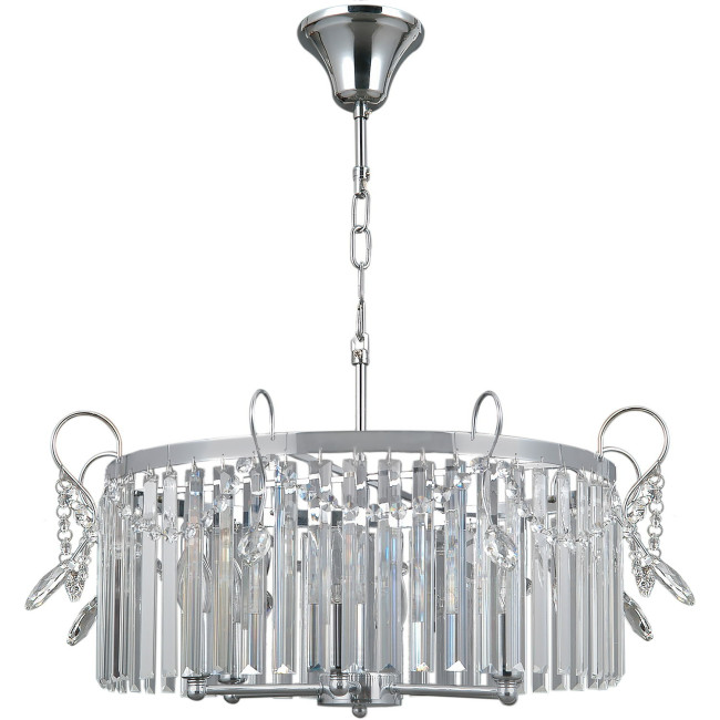 Подвесная люстра Illumico IL3530-6PSQ-39 CR Подвесная люстра Illumico IL3530-6PSQ-39 CR