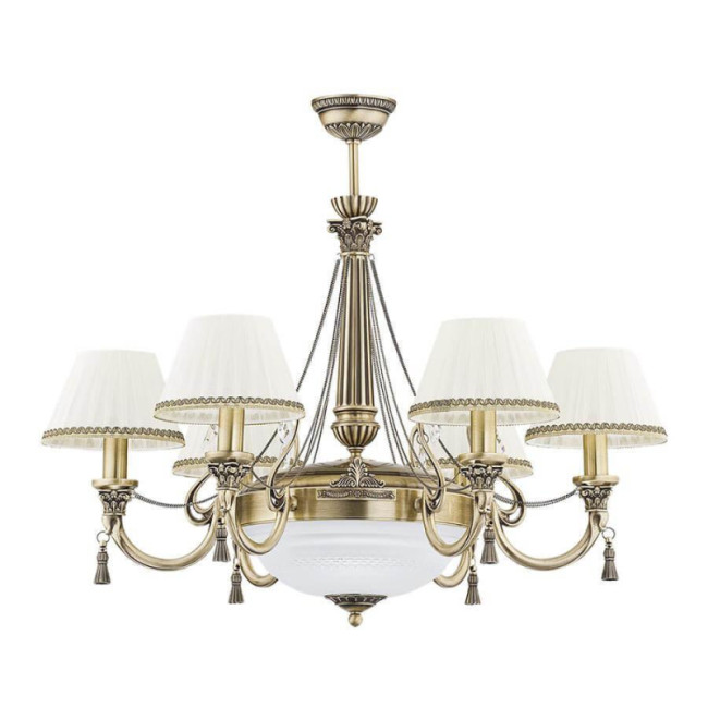 Подвесная люстра Kutek Roma Abazur ROM-ZW-6+1 (P/A) Подвесная люстра Kutek Roma Abazur ROM-ZW-6+1 (P/A)