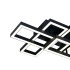 Потолочный светильник Escada Scheme 100006/A/4C LED 65W Black ES0000024L Потолочный светильник Escada Scheme 100006/A/4C LED 65W Black ES0000024L