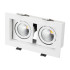 Встраиваемый светильник Arlight CL-KARDAN-S180x102-2x9W Day 024138 Встраиваемый светильник Arlight CL-KARDAN-S180x102-2x9W Day 024138
