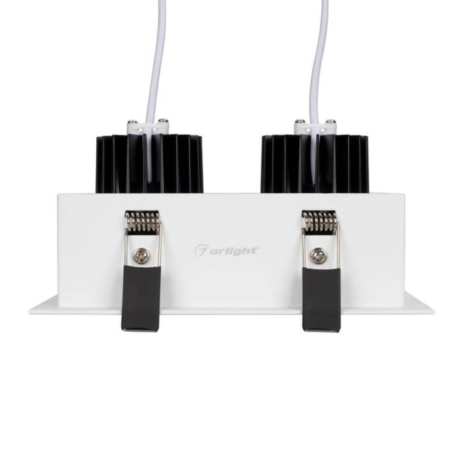 Встраиваемый светильник Arlight CL-KARDAN-S180x102-2x9W Day 024138 Встраиваемый светильник Arlight CL-KARDAN-S180x102-2x9W Day 024138