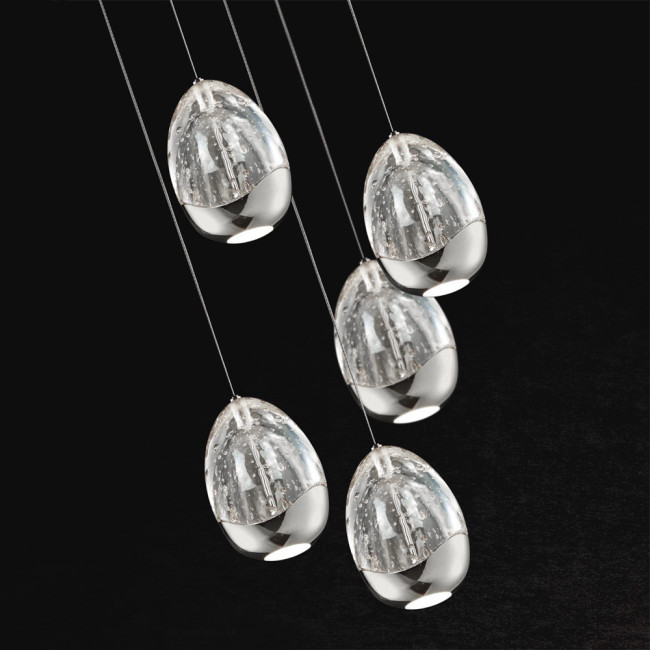 Подвесной светильник DeLight Collection Terrene MD13003023-5B chrome Подвесной светильник DeLight Collection Terrene MD13003023-5B chrome